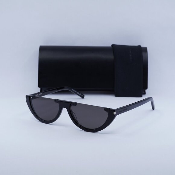 Final Price! Saint Laurent SL563 001 Black/Black Sunglasses main image 8